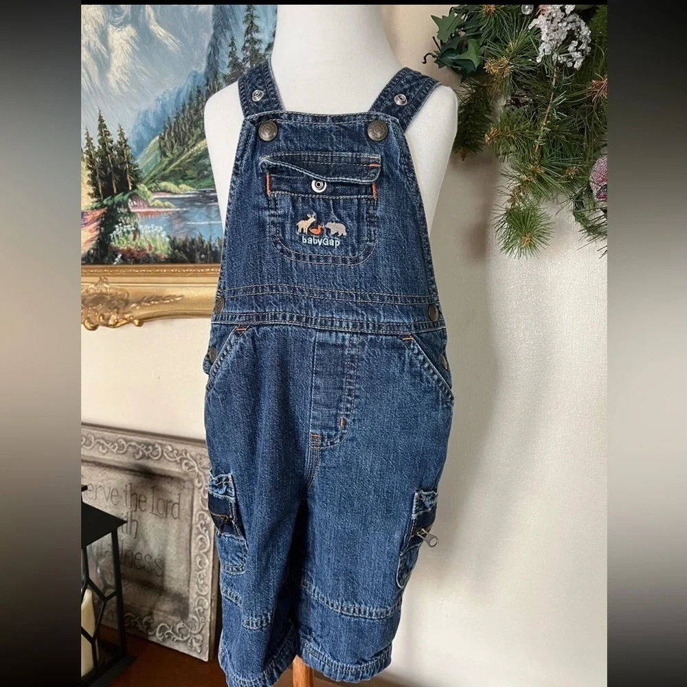 Denim Baby Gap Overalls
